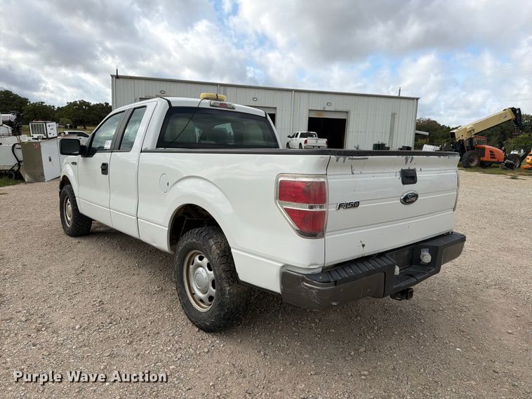 image for item DU3137 2010 Ford F150 Ext. Cab pickup truck