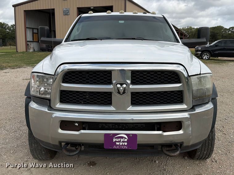 image for item DU3139 2014 RAM 5500 flatbed truck