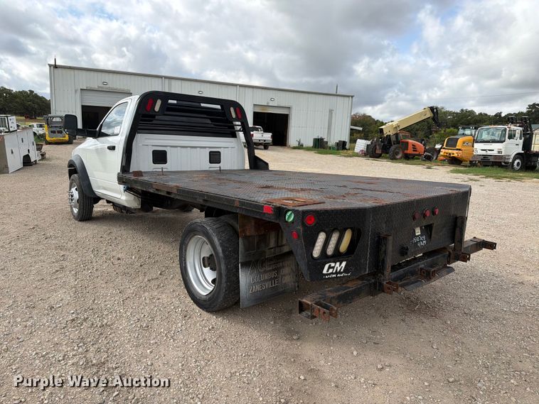image for item DU3139 2014 RAM 5500 flatbed truck