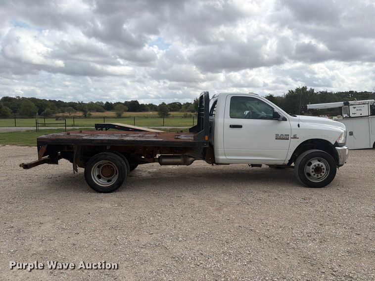 image for item DU3140 2014 RAM 5500 flatbed truck