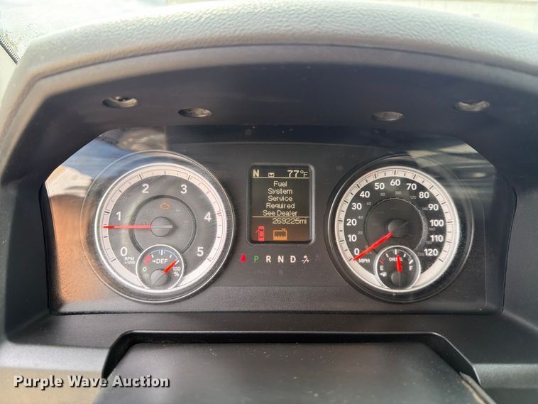 image for item DU3140 2014 RAM 5500 flatbed truck