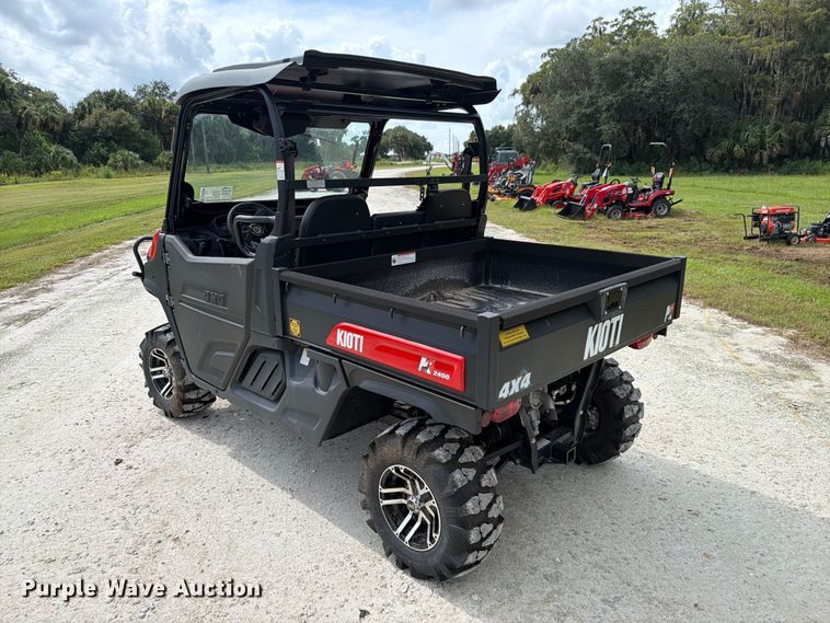 image for item DV7386 2025 Kioti K9 2400 utility vehicle