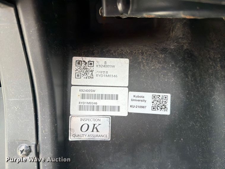 image for item DV7386 2025 Kioti K9 2400 utility vehicle