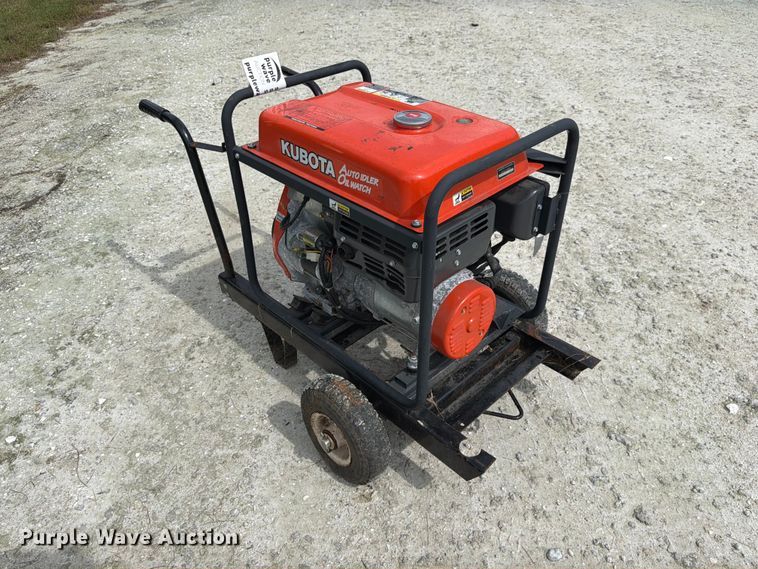 image for item DV7387 Kubota ARX6500 generator