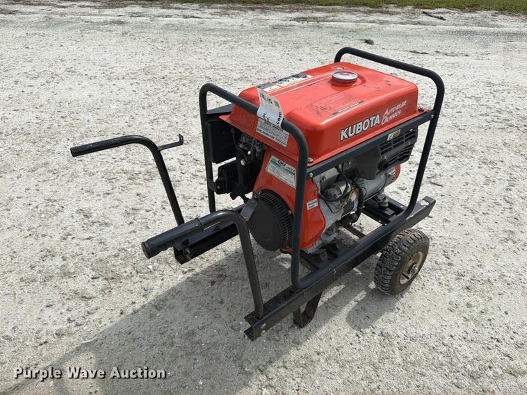 image for item DV7387 Kubota ARX6500 generator