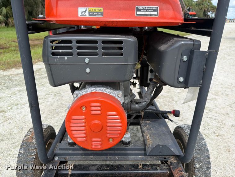 image for item DV7387 Kubota ARX6500 generator
