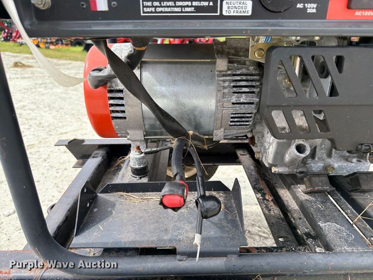 image for item DV7387 Kubota ARX6500 generator
