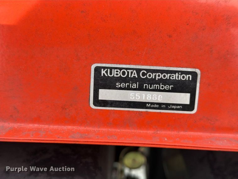 image for item DV7387 Kubota ARX6500 generator