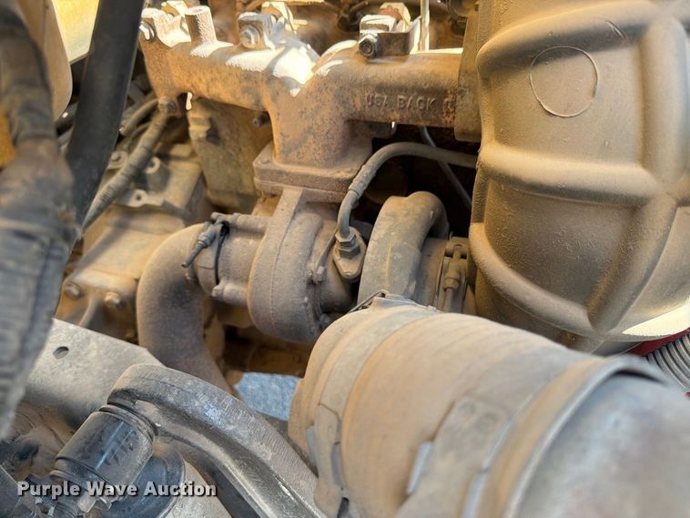image for item DV8623 1997 Ford F800 flatbed truck