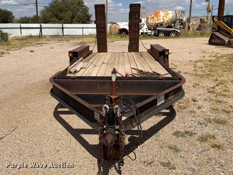 image for item DV8660 2009 Belshe Trailers Wb12 utility trailer