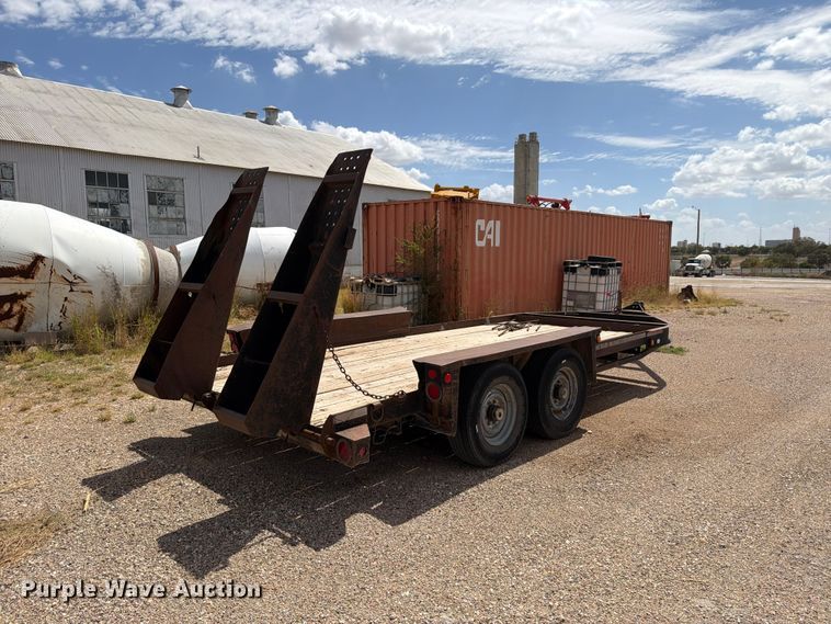 image for item DV8660 2009 Belshe Trailers Wb12 utility trailer