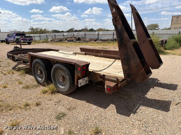 image for item DV8660 2009 Belshe Trailers Wb12 utility trailer