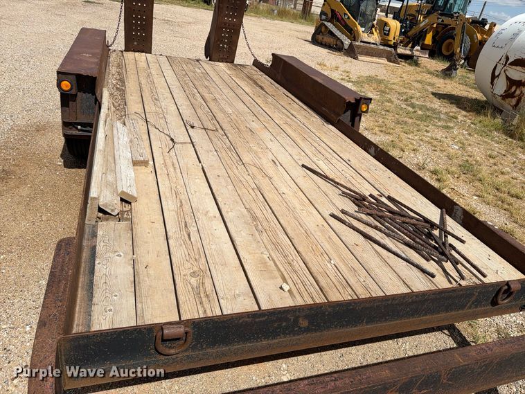 image for item DV8660 2009 Belshe Trailers Wb12 utility trailer