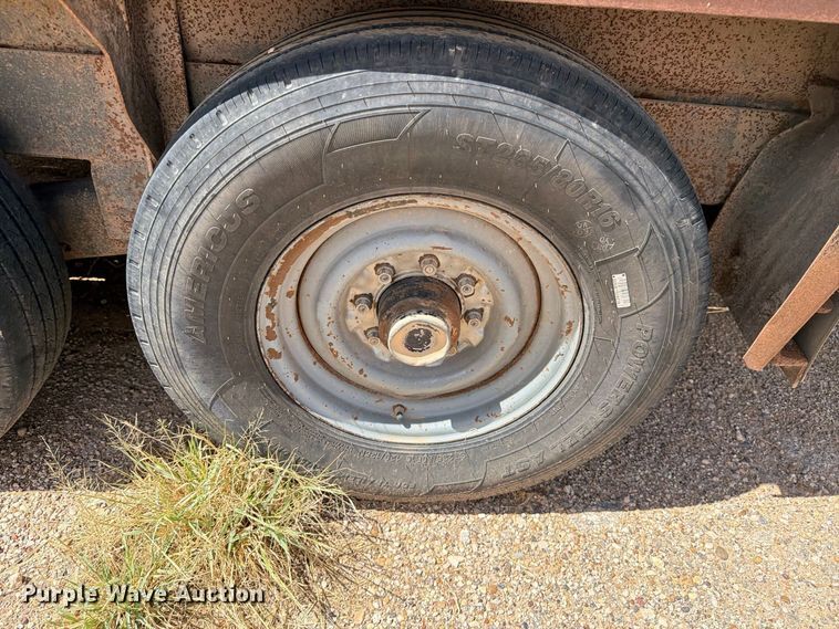 image for item DV8660 2009 Belshe Trailers Wb12 utility trailer
