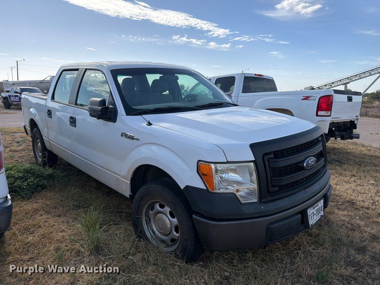 image for item DV8664 2014 Ford F150 Crew Cab pickup truck