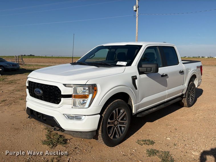 image for item DV8671 2021 Ford F150 Crew Cab pickup truck