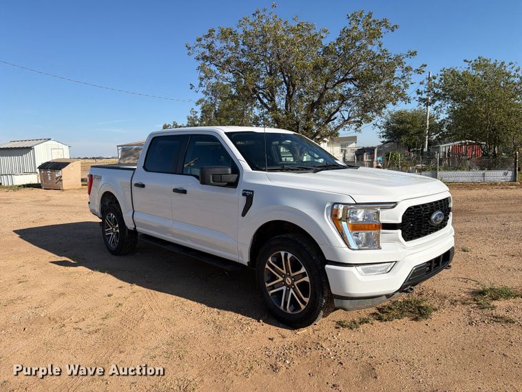 image for item DV8671 2021 Ford F150 Crew Cab pickup truck