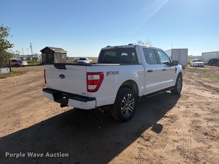 image for item DV8671 2021 Ford F150 Crew Cab pickup truck