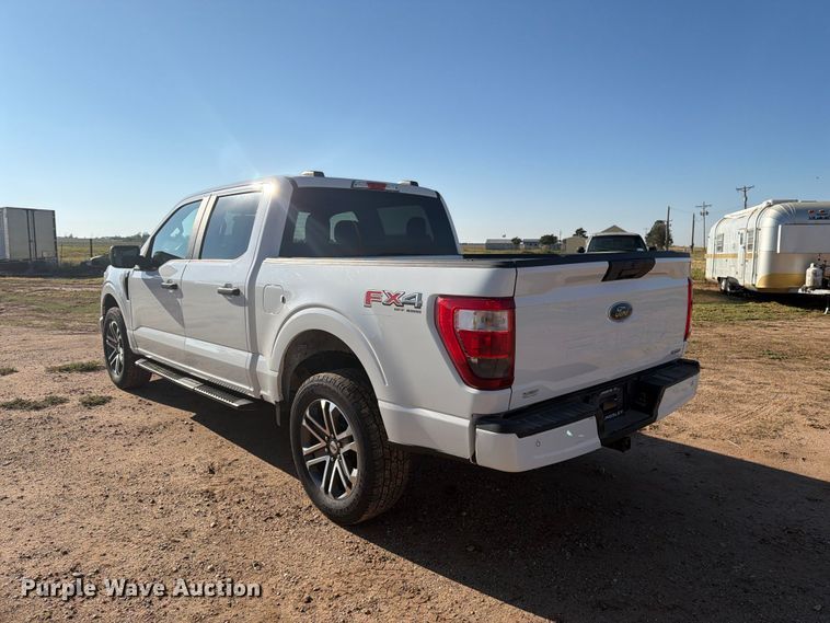 image for item DV8671 2021 Ford F150 Crew Cab pickup truck