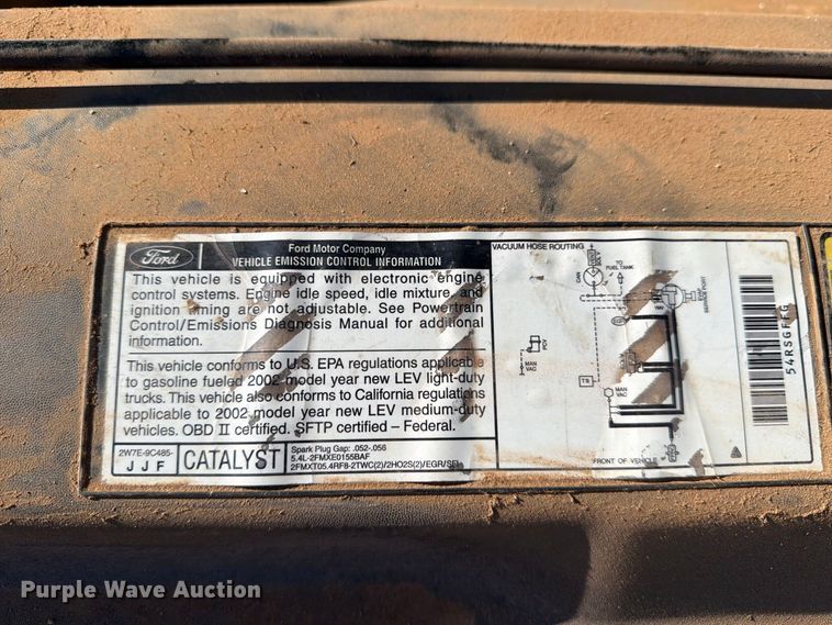 image for item DV8672 2002 Ford F150 Crew Cab pickup truck