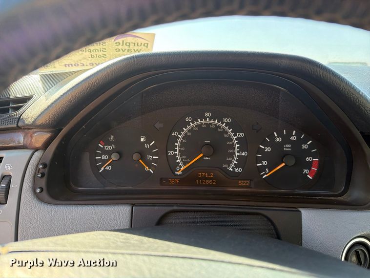 image for item DV8674 1999 Mercedes-benz E-Class 