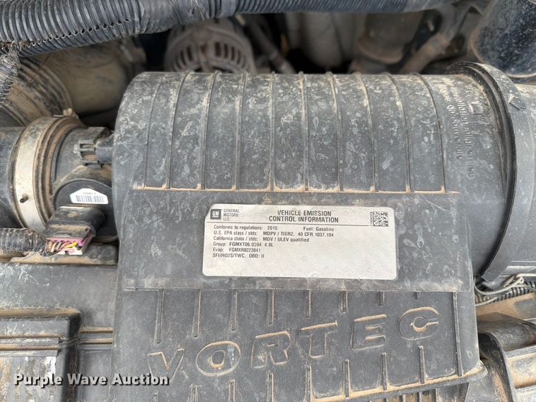 image for item DY3438 2015 GMC Savana 2500 van