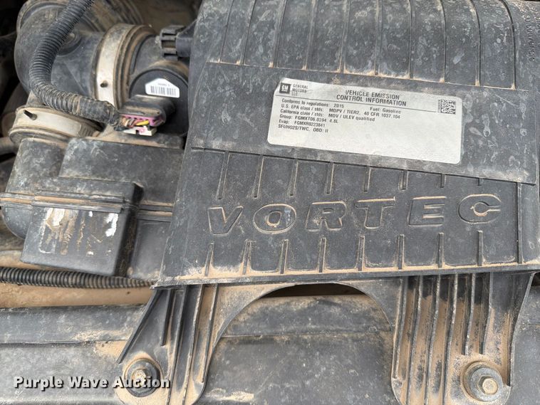image for item DY3438 2015 GMC Savana 2500 van