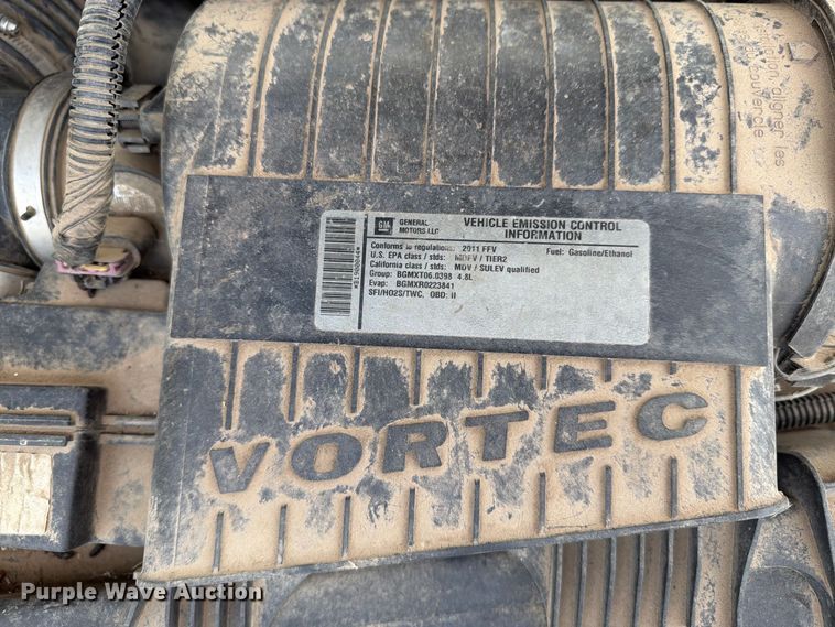 image for item DY3441 2011 GMC Savana 2500 EXT van