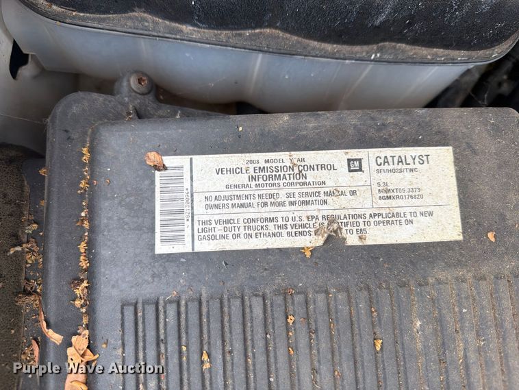 image for item DY3444 2008 Chevrolet Silverado 1500 Ext. Cab pickup truck