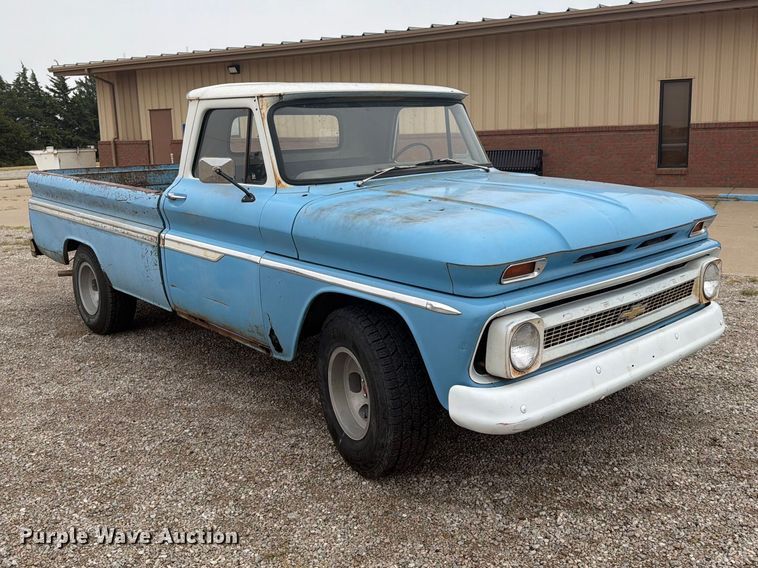 image for item DY3448 1966 Chevrolet C10 pickup truck