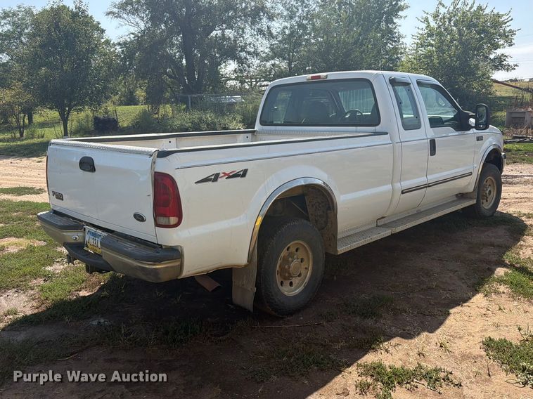 image for item DY3449 1999 Ford F250 Ext. Cab pickup truck