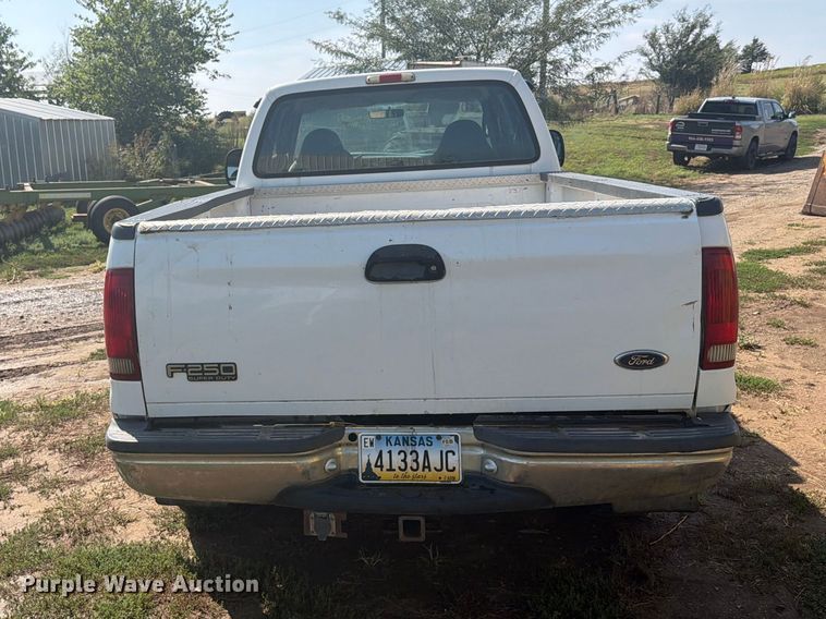 image for item DY3449 1999 Ford F250 Ext. Cab pickup truck