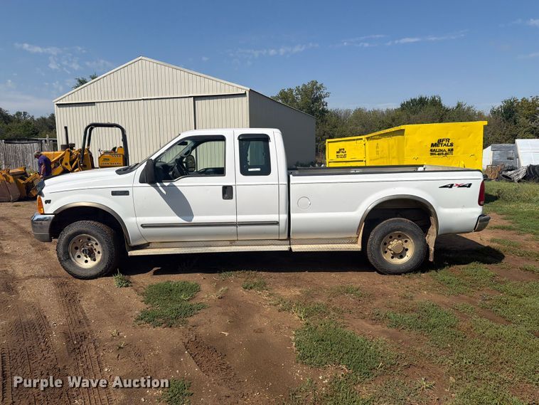 image for item DY3449 1999 Ford F250 Ext. Cab pickup truck