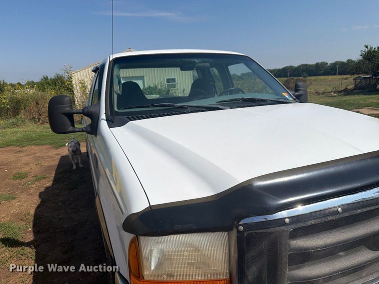 image for item DY3449 1999 Ford F250 Ext. Cab pickup truck