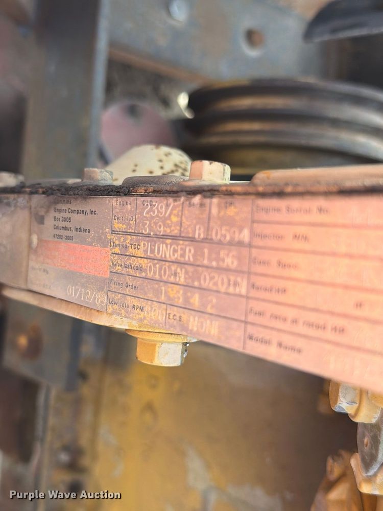 image for item DZ4867 1971 Taylor Y-12-WS forklift