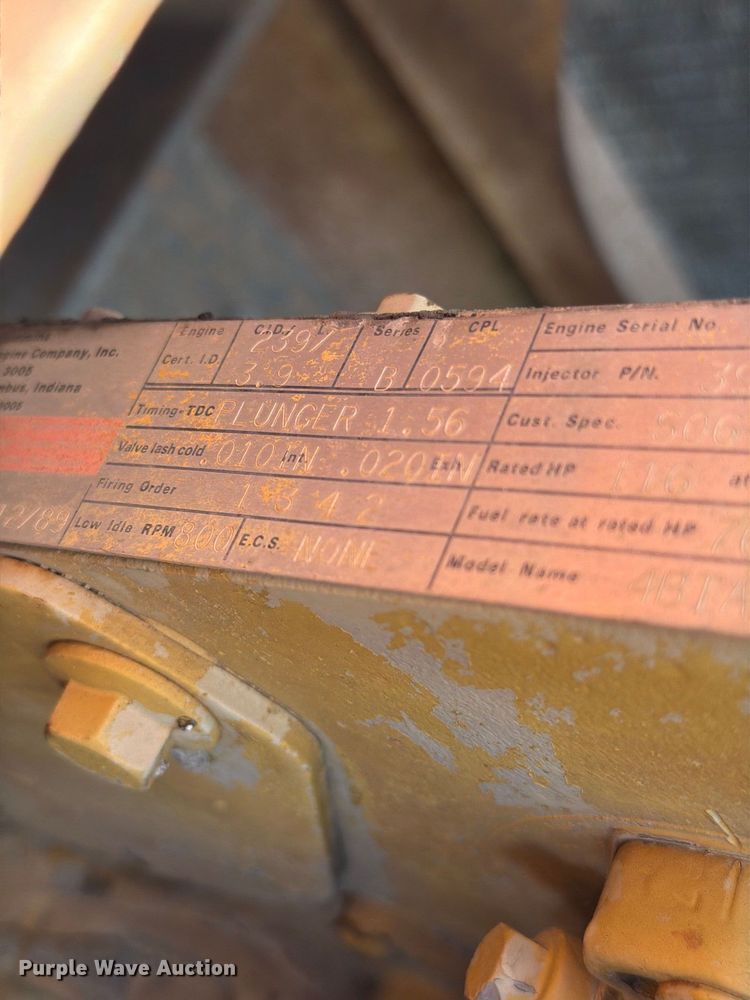 image for item DZ4867 1971 Taylor Y-12-WS forklift