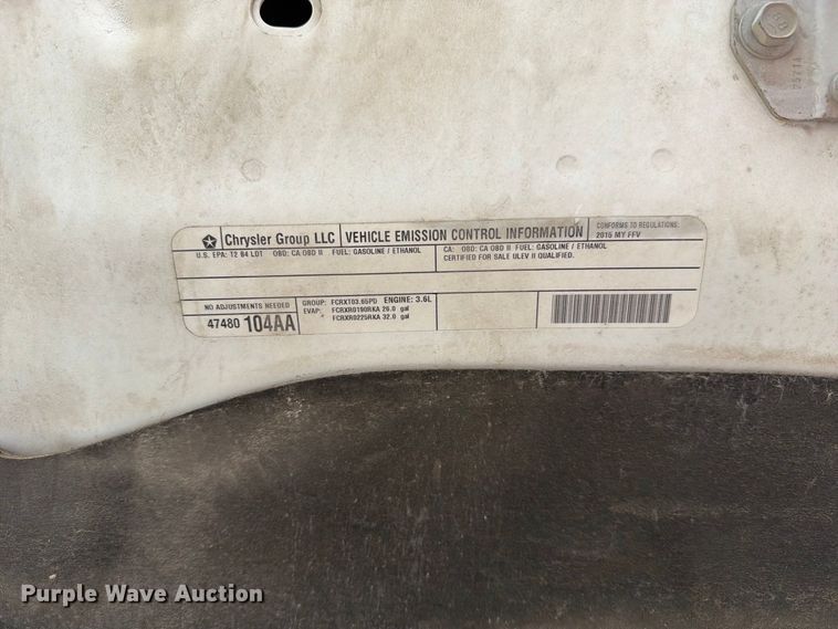 image for item DZ4895 2015 RAM 1500 Crew Cab pickup truck