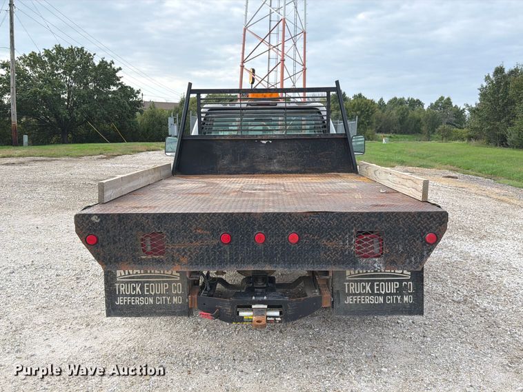 image for item DZ4896 1995 Chevrolet Cheyenne 3500 flatbed pickup truck