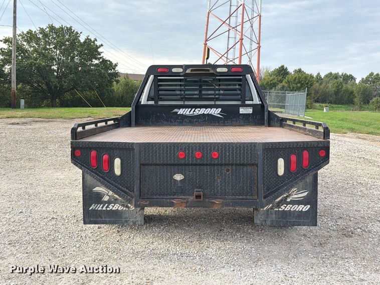 image for item DZ4897 1999 Dodge Ram 3500 flatbed pickup truck
