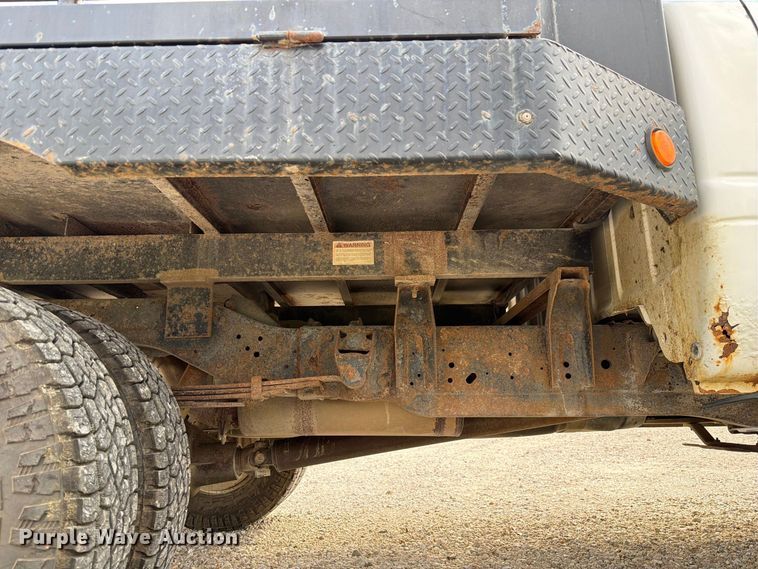 image for item DZ4897 1999 Dodge Ram 3500 flatbed pickup truck