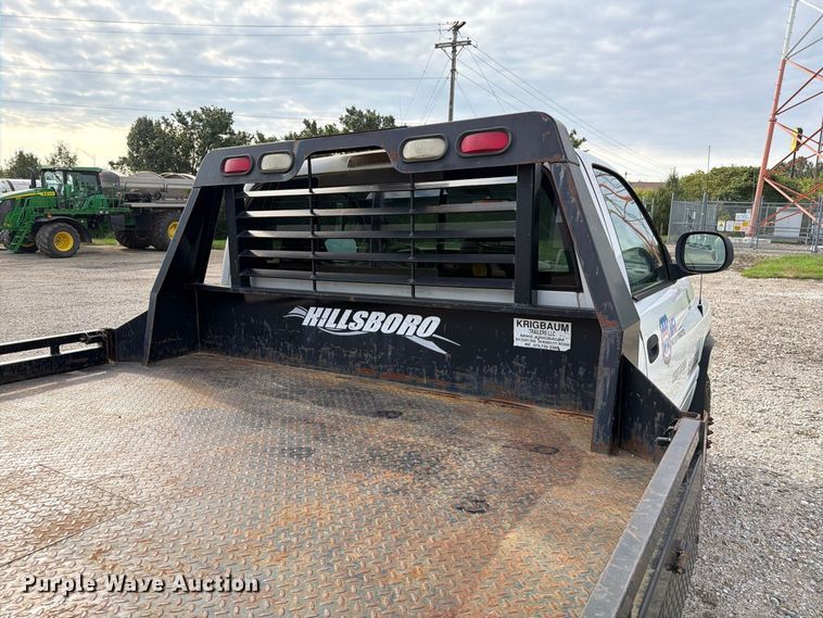 image for item DZ4897 1999 Dodge Ram 3500 flatbed pickup truck