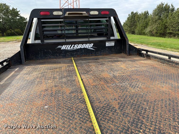 image for item DZ4897 1999 Dodge Ram 3500 flatbed pickup truck