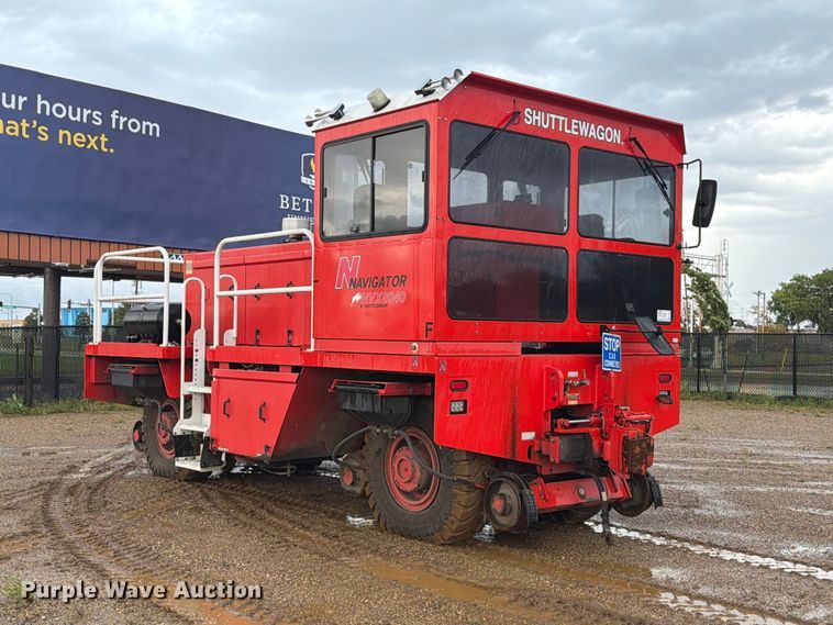 image for item EA0529 2013 Shuttlewagon Navigator NVX8040 railcar mover