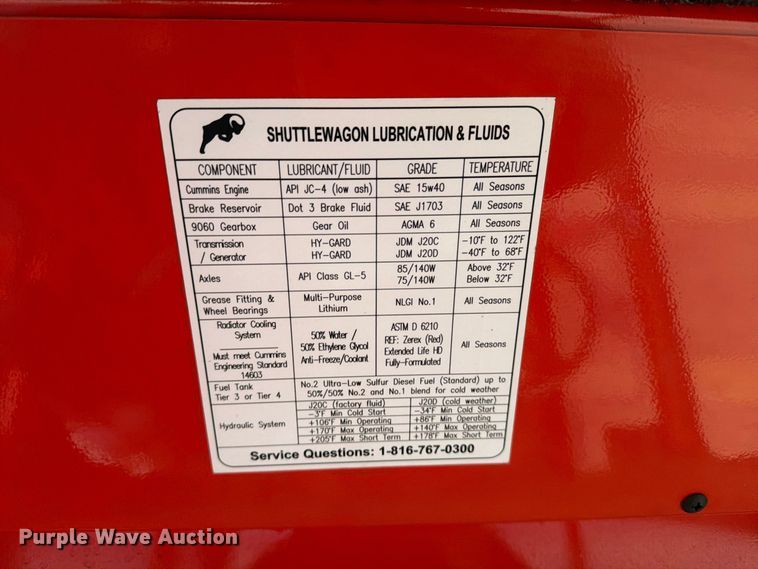image for item EA0529 2013 Shuttlewagon Navigator NVX8040 railcar mover