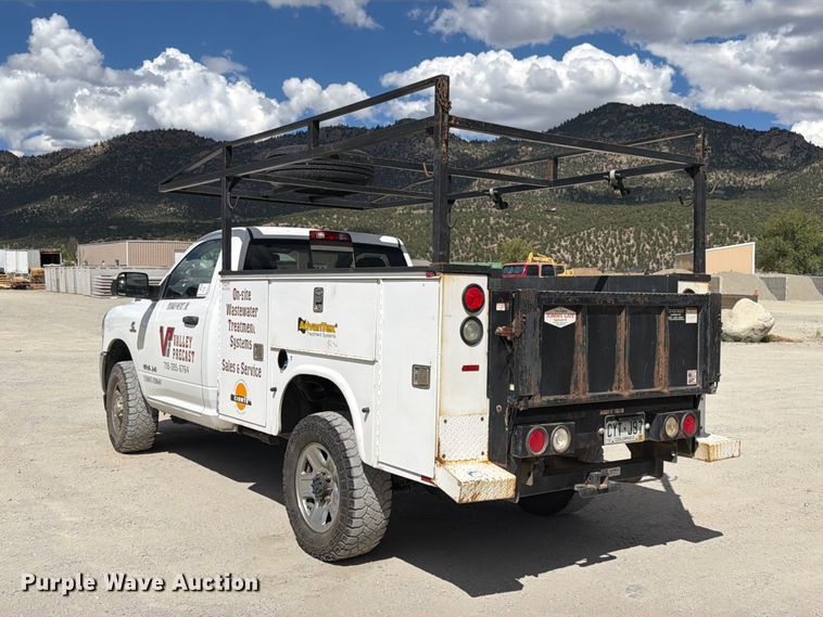 image for item ED0196 2019 RAM 2500 utility bed pickup truck
