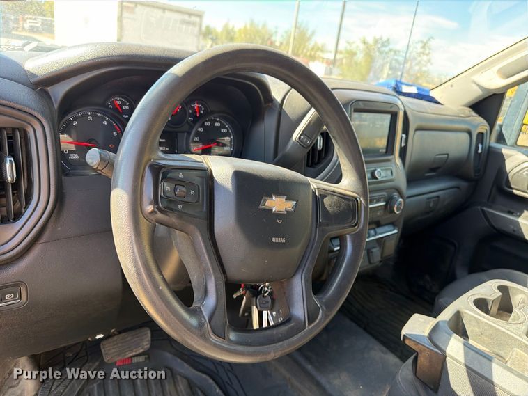image for item ED0200 2020 Chevrolet Silverado 2500 Crew Cab utility bed pickup truck