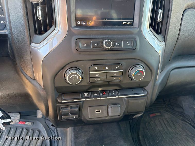 image for item ED0200 2020 Chevrolet Silverado 2500 Crew Cab utility bed pickup truck