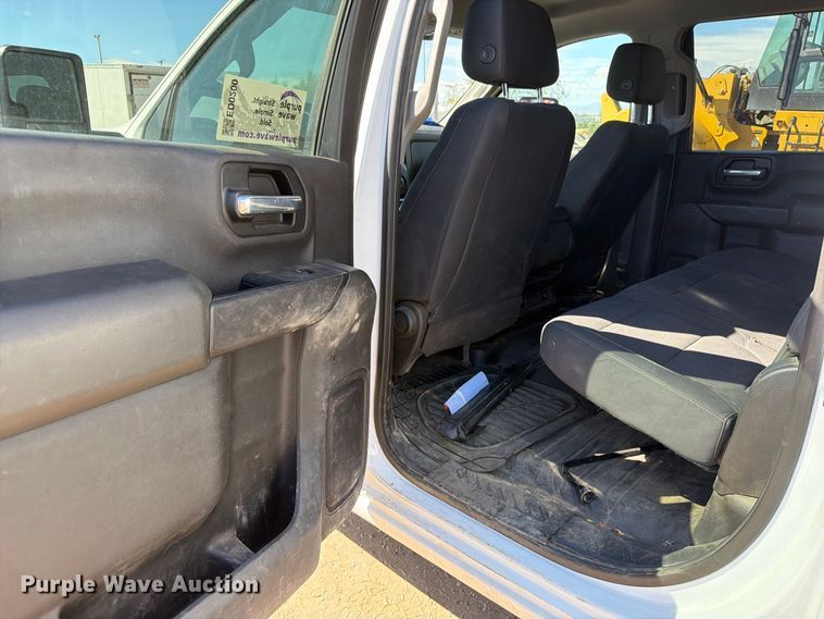 image for item ED0200 2020 Chevrolet Silverado 2500 Crew Cab utility bed pickup truck