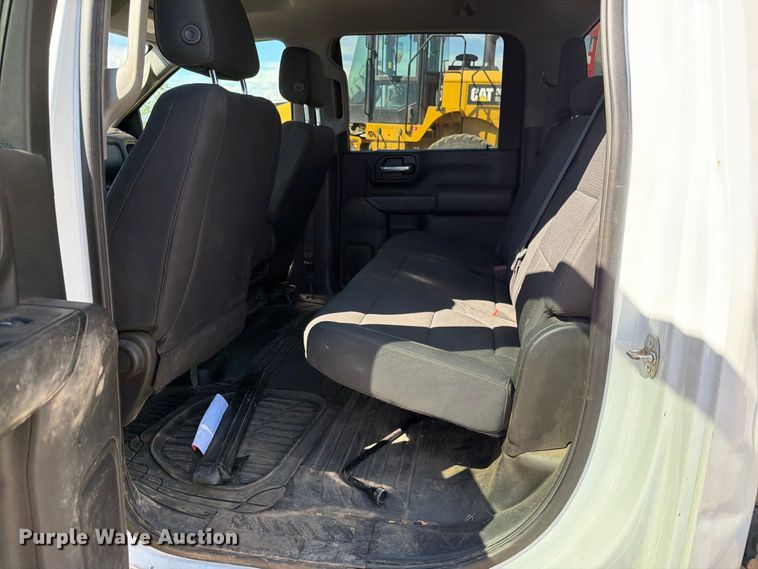 image for item ED0200 2020 Chevrolet Silverado 2500 Crew Cab utility bed pickup truck