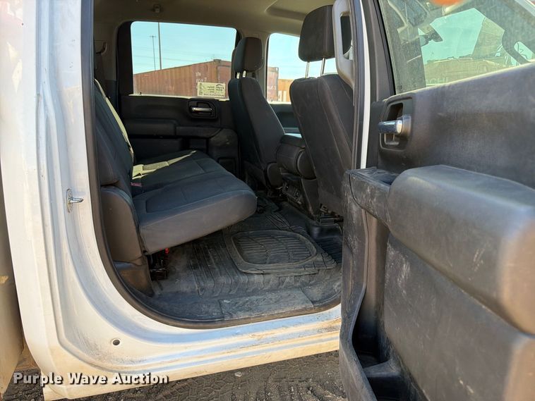 image for item ED0200 2020 Chevrolet Silverado 2500 Crew Cab utility bed pickup truck